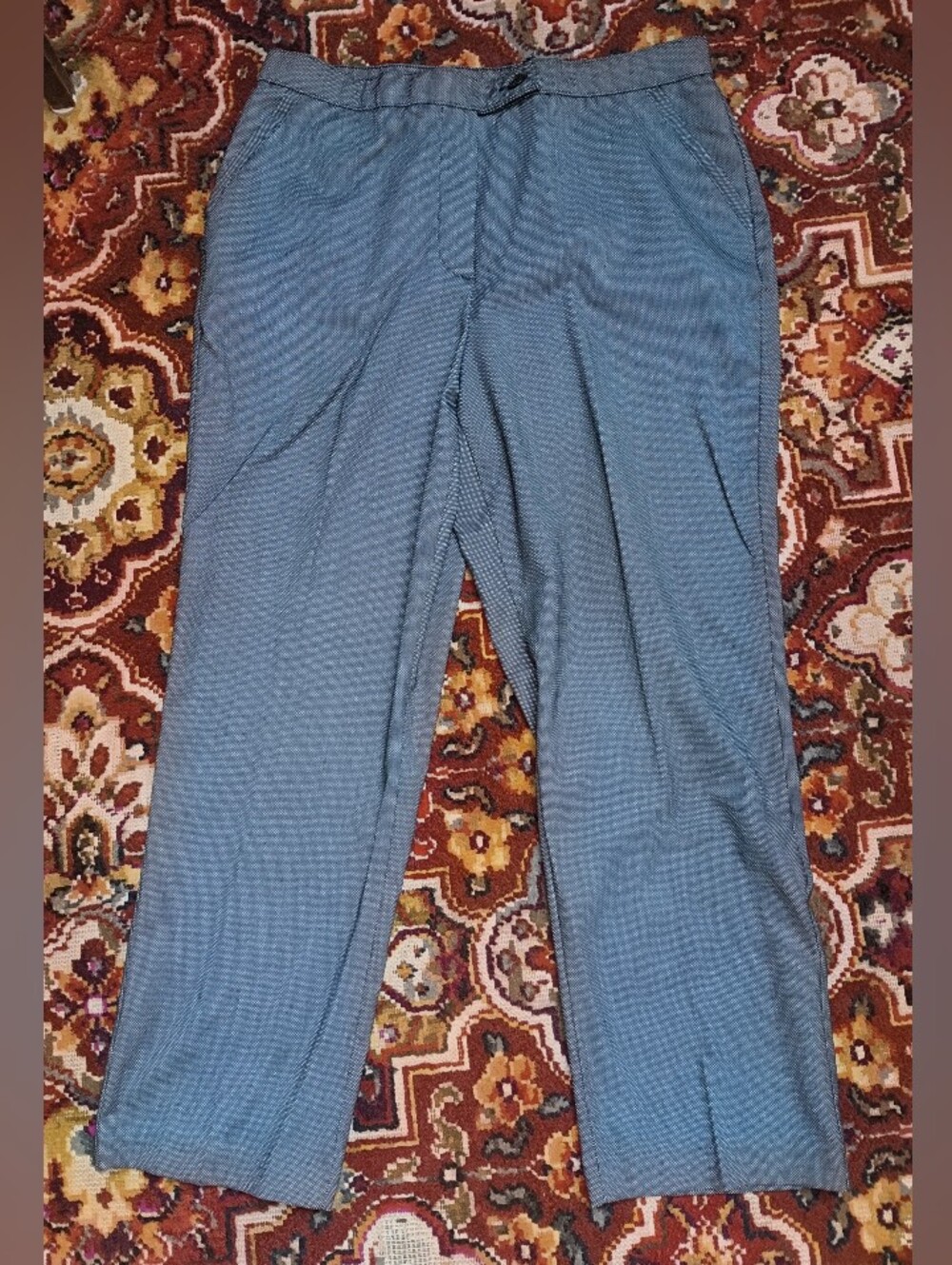 Investments Women's Blue-Gray Dress Pants